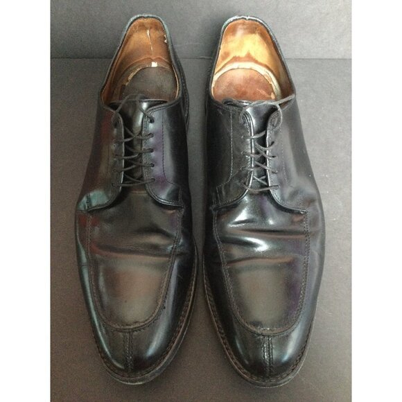 Allen Edmonds Men\'s Dress Shoes Size 13 Leather Lace Up LaSalle Made in USA main image 4